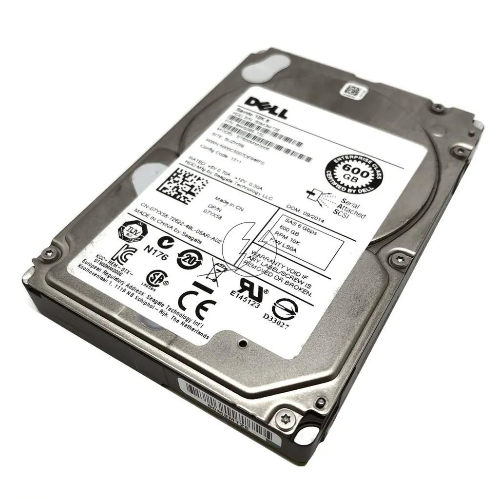 HD Dell 2,5' 600GB SAS 10K: St600mm006 9wg066-150 9wg066-157