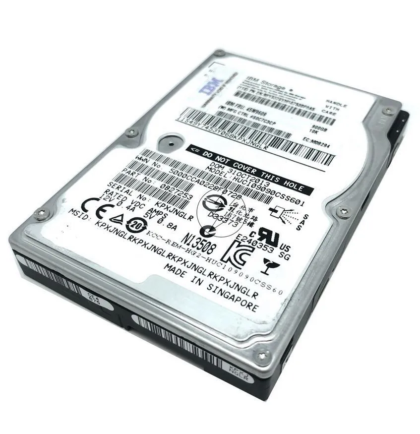 HD IBM: 900GB, SAS, 2,5', 10K, HUC109090CSS601