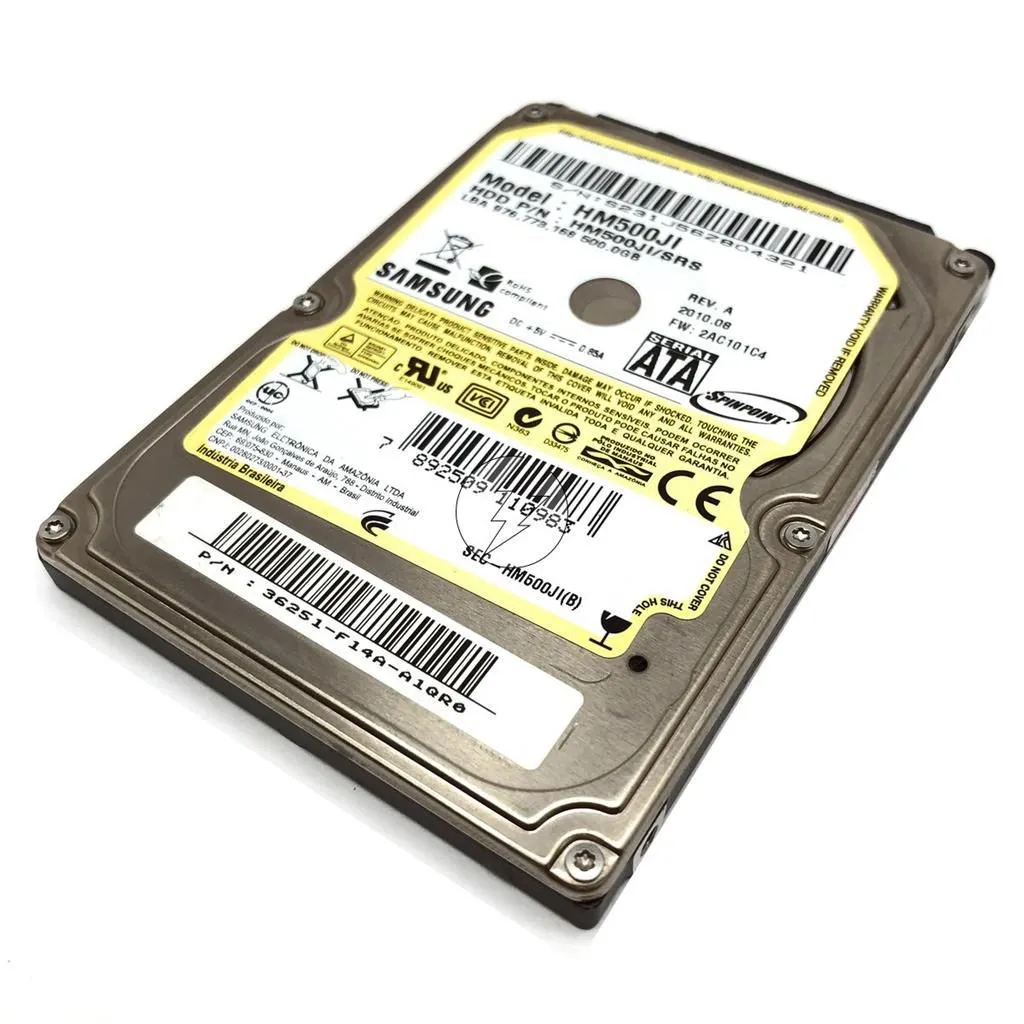 HD 500GB, SATA 2,5' 5,4K Samsung: HM500JI HM500JI/SRS