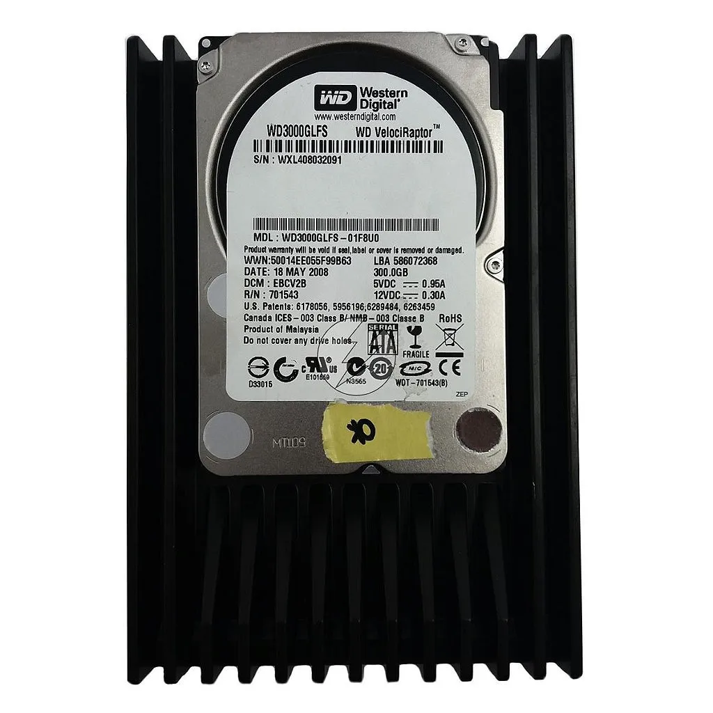 HD WD WD3000GLFS: 300GB, SATA, 2,5', 10K