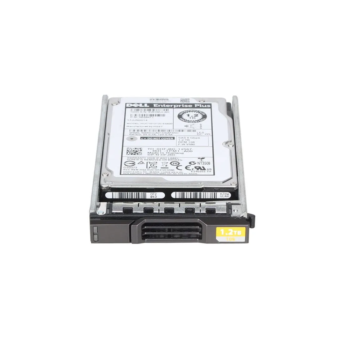 HFJ8D-CL DELL COMPELLENT 1.2TB 10K 6G 2.5INCH SAS HDD