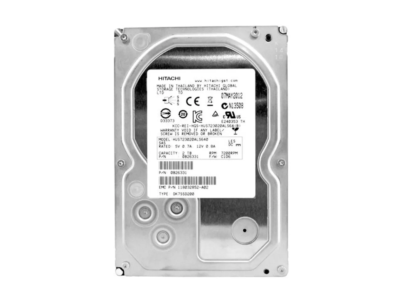 DKC-F810I-6R0H9M HDS Disk 6TB 7.2K SAS LFF