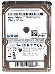 HM250HI SAMSUNG 250GB 5.4K 3G 2.5INCH SATA HDD