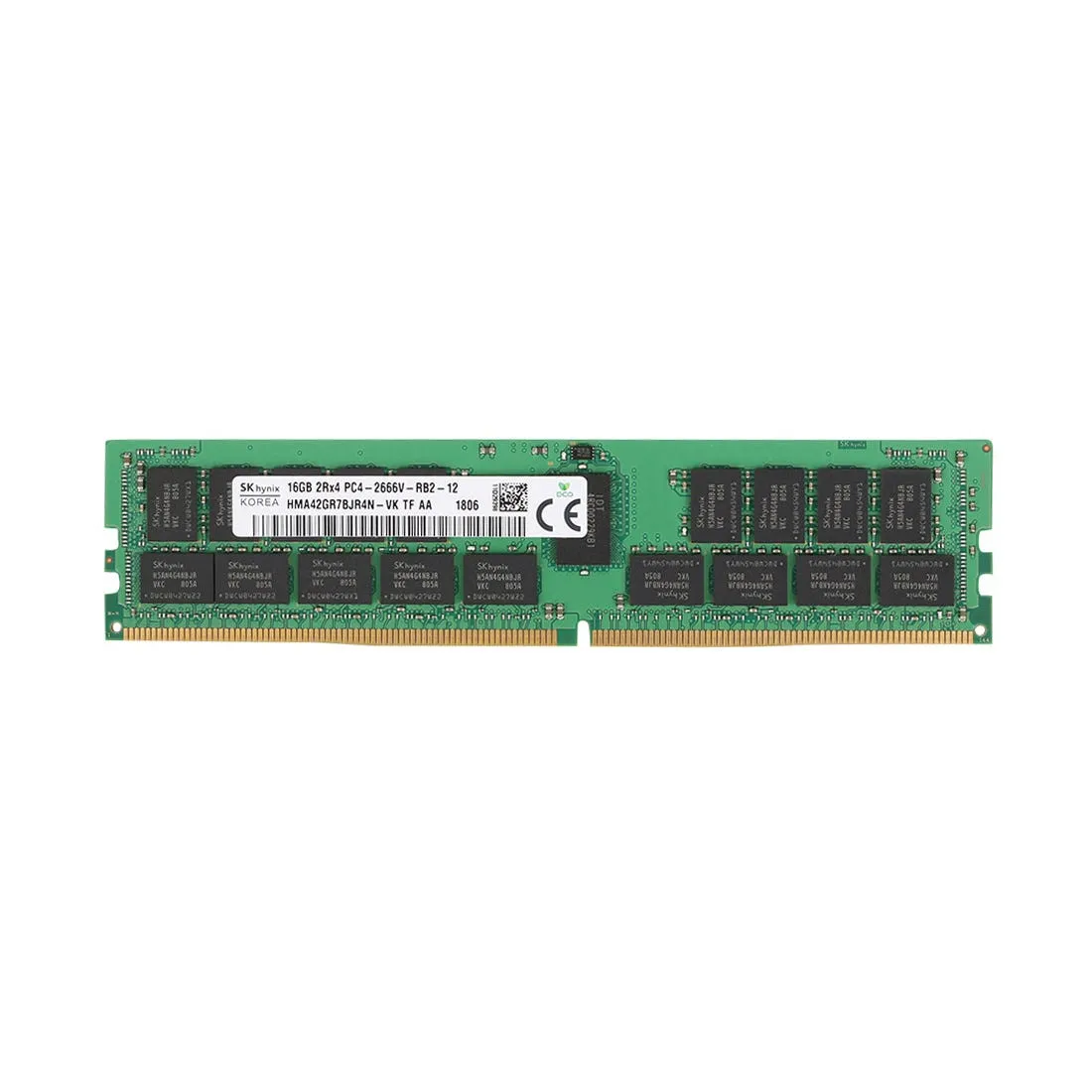 HMA42GR7BJR4N-VK HYNIX 16GB (1*16GB) 2RX4 PC4-21300V-R DDR4-2666MHZ RDIMM