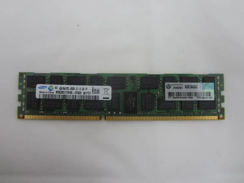HPQ 500660-B21 4GB 4RX8 PC3-8500R-7 LOW-POWER (LP) MEMORY KIT