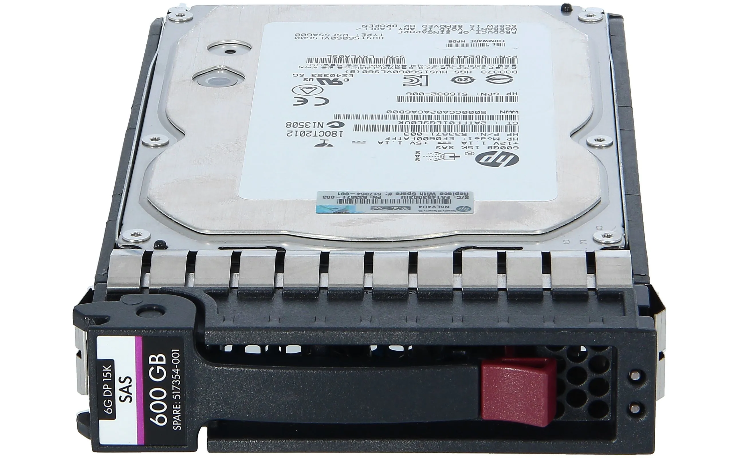 516828-B21 HP 600GB 15K 6G 3.5INCH SAS HDD