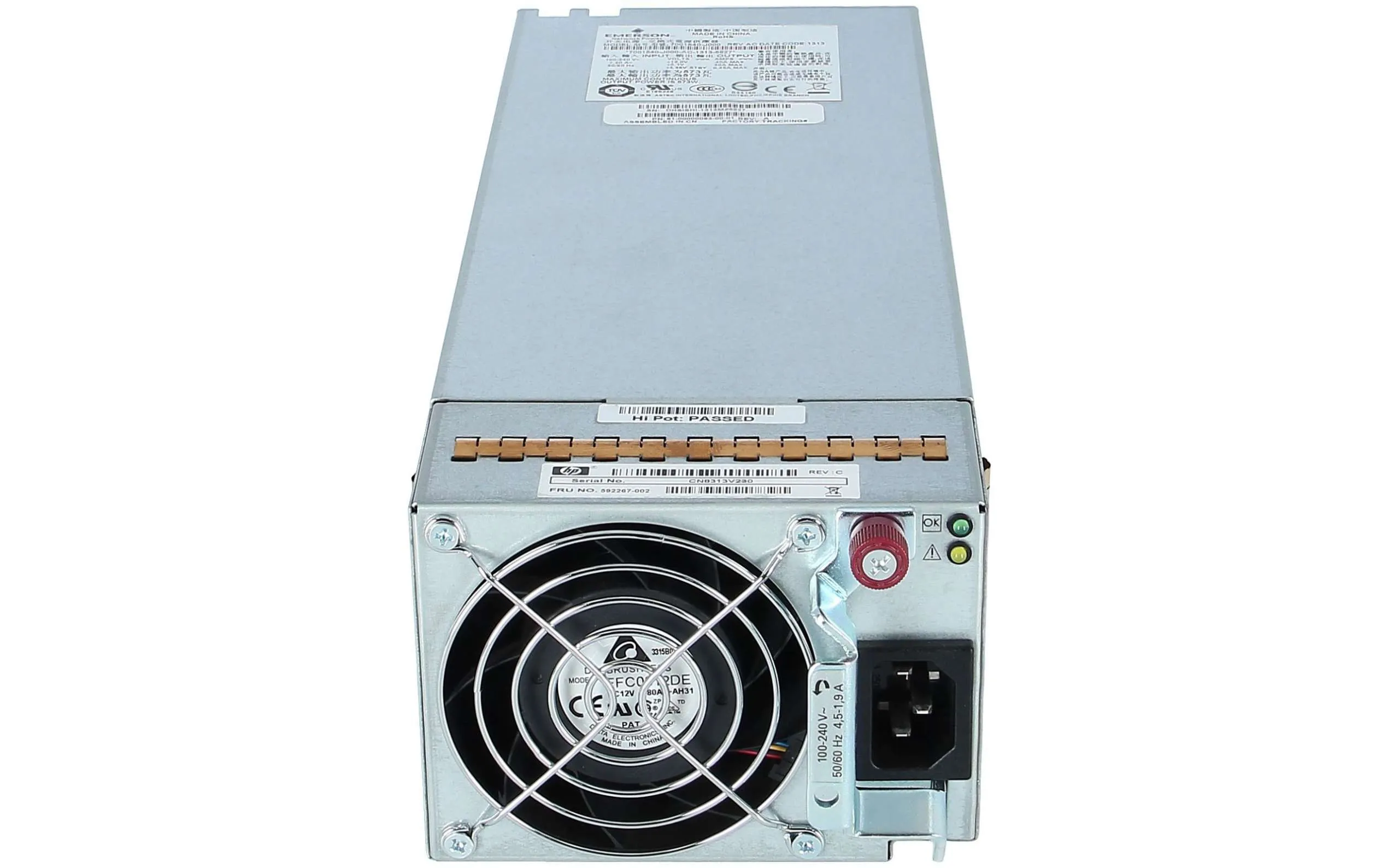592267-002 HPE MSA 2040/2050 573W POWER SUPPLY