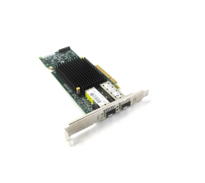 615406-001 HP NC552SFP 10GbE Ethernet adapter dual port PCIe x8 small form-factor pluggable (SFP+) - Supports short range(SR). long range (LR). long reach mulitimode (LRM) fiber. or direct attach copper (DAC) cable (without SFP)