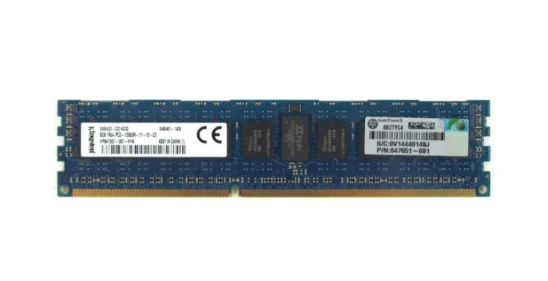 HP 647899-B21 8GB 1Rx4 PC3-12800R-11