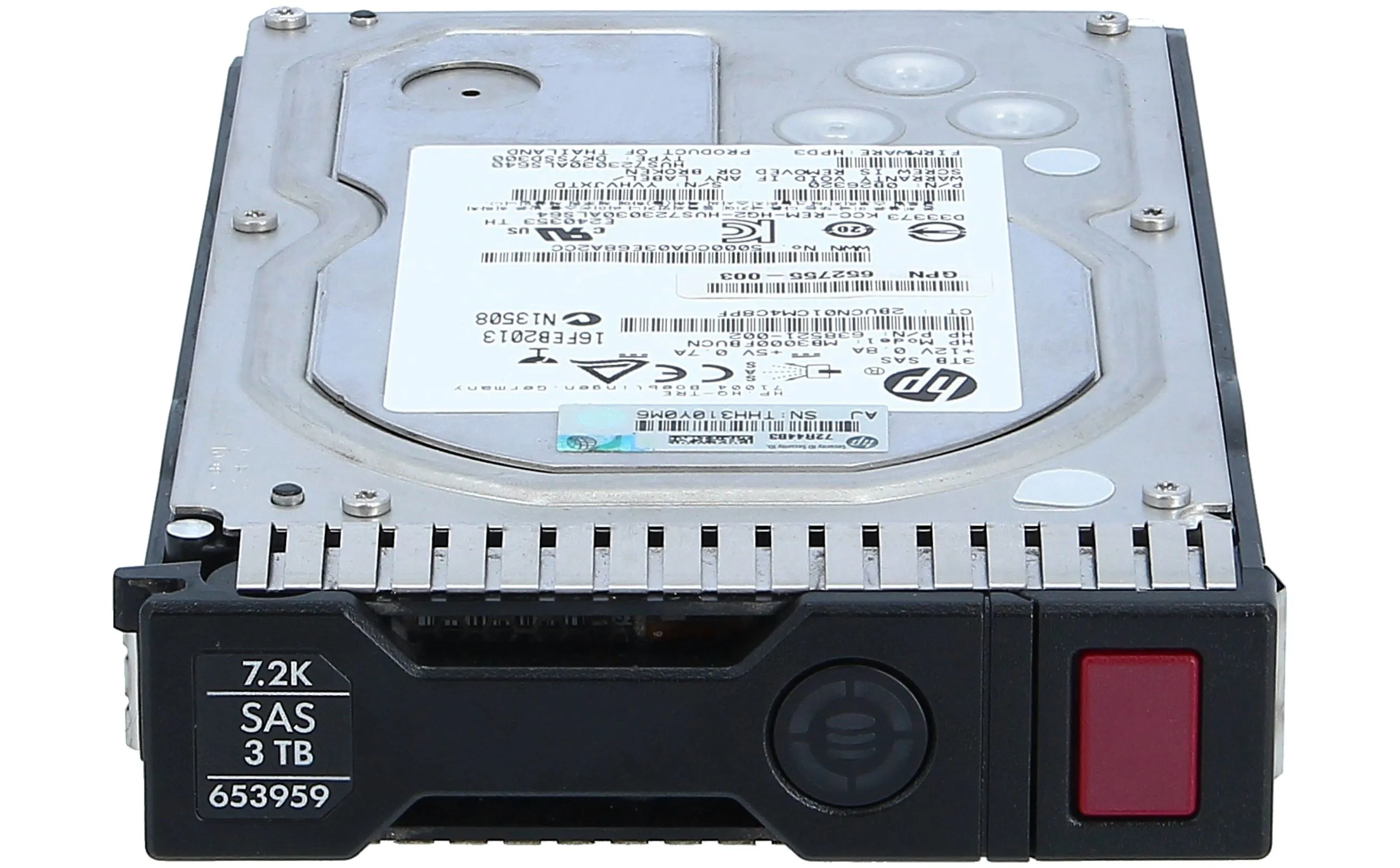 652766-B21 HP 3TB SAS 6G 7.2K LFF (3.5in) SC HDD