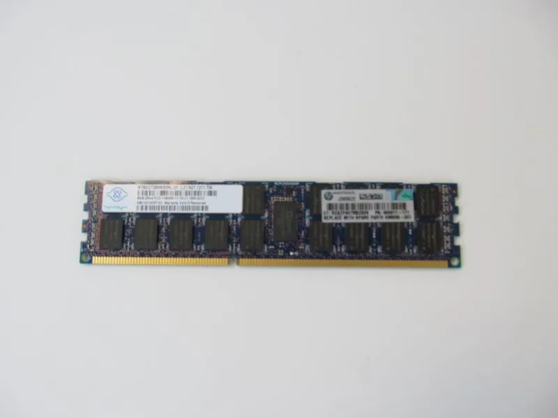 HP 695793-B21 8GB (1x8GB) Dual Rank x4 PC3L-12800R (DDR3-1600) Registered CAS-11 Memory Kit