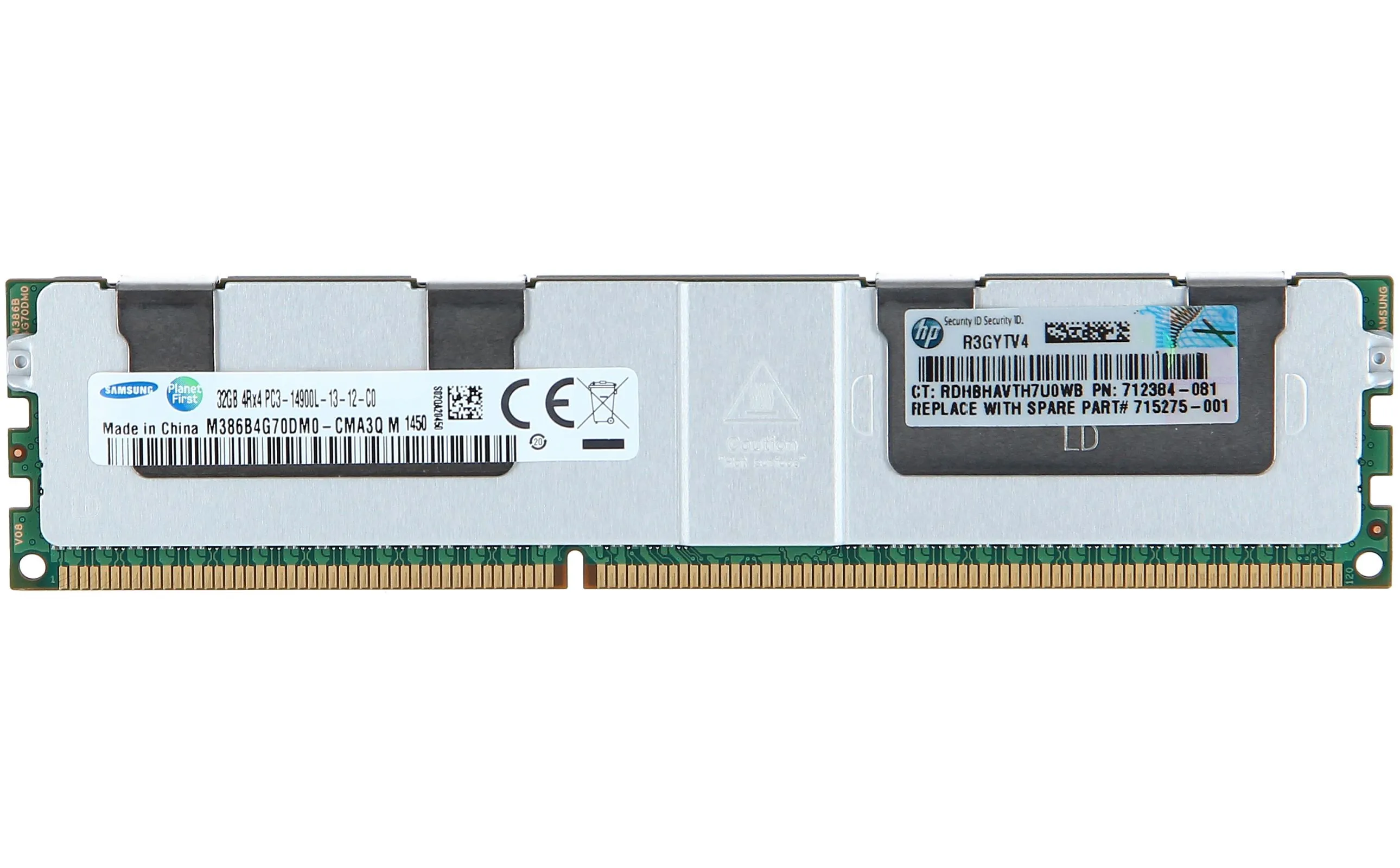 HP 708643-B21 32GB 4RX4 PC3-14900L