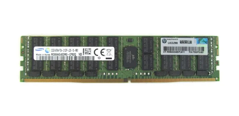 726722-B21 HP 32GB (1*32GB) 4RX4 PC4-17000P-L DDR4-2133MHZ LRDIMM