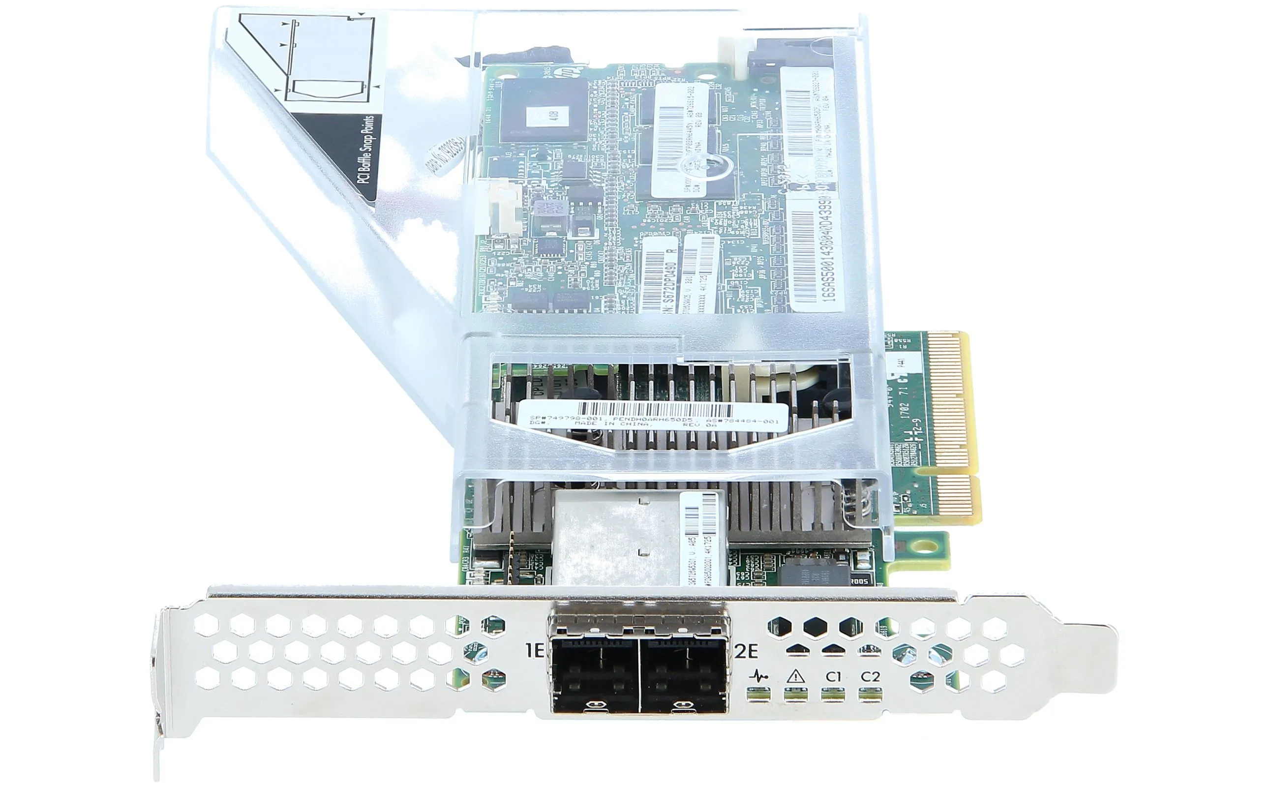 726825-B21-HP HP SMART ARRAY P441/4GB FBWC 12GB 2-PORT SAS CONTROLLER - HPB