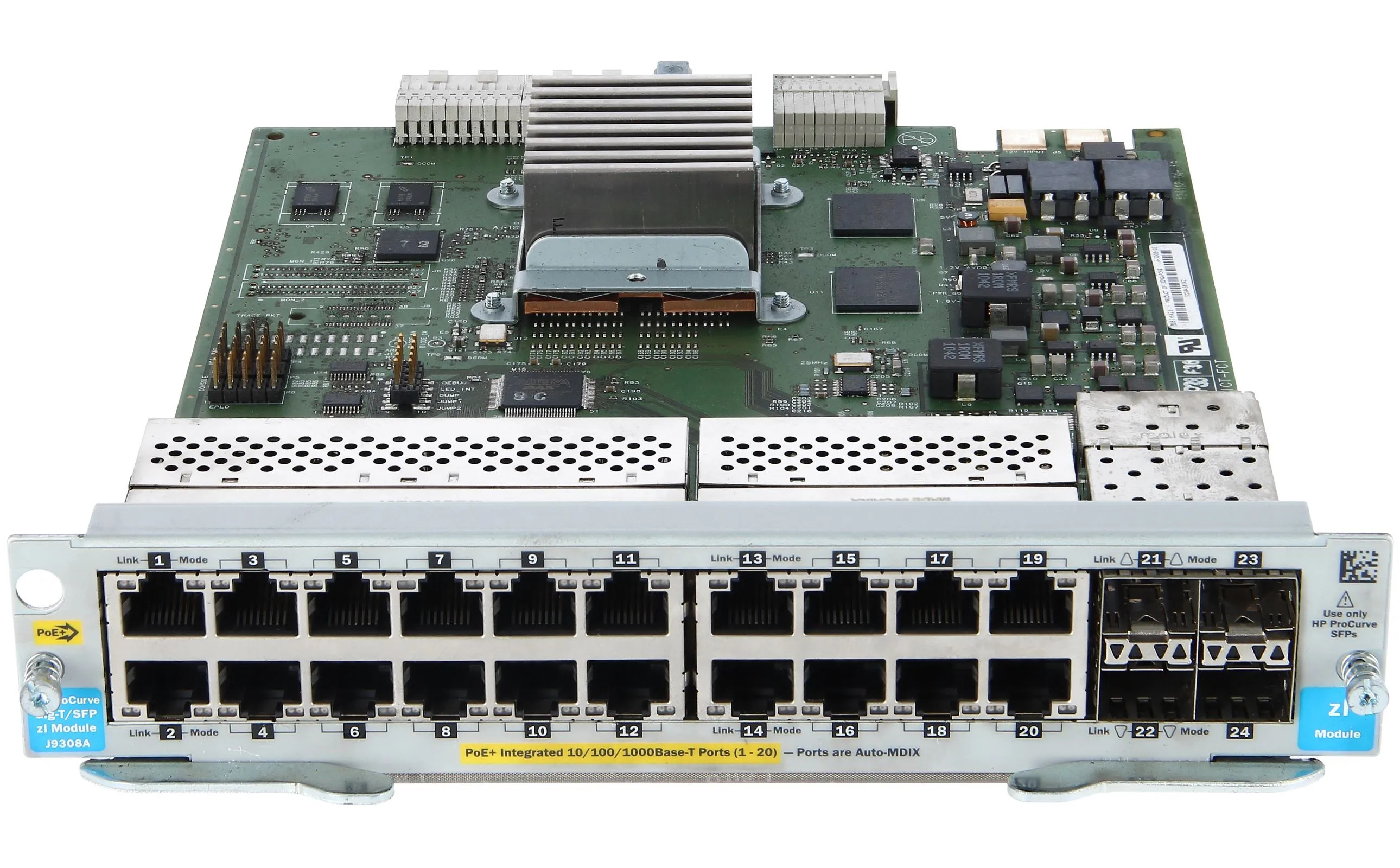 J9308A HP HPE 20p 10/100/1000 PoE+/4p MG