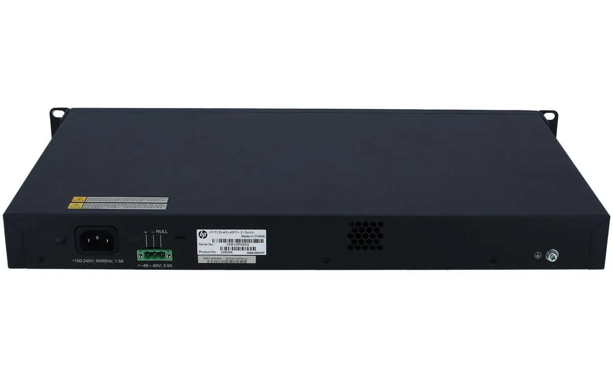 JG934A HP FLEXNETWORK 5130 48*1G RJ-45 4-SFP+ L3 EI SWITCH