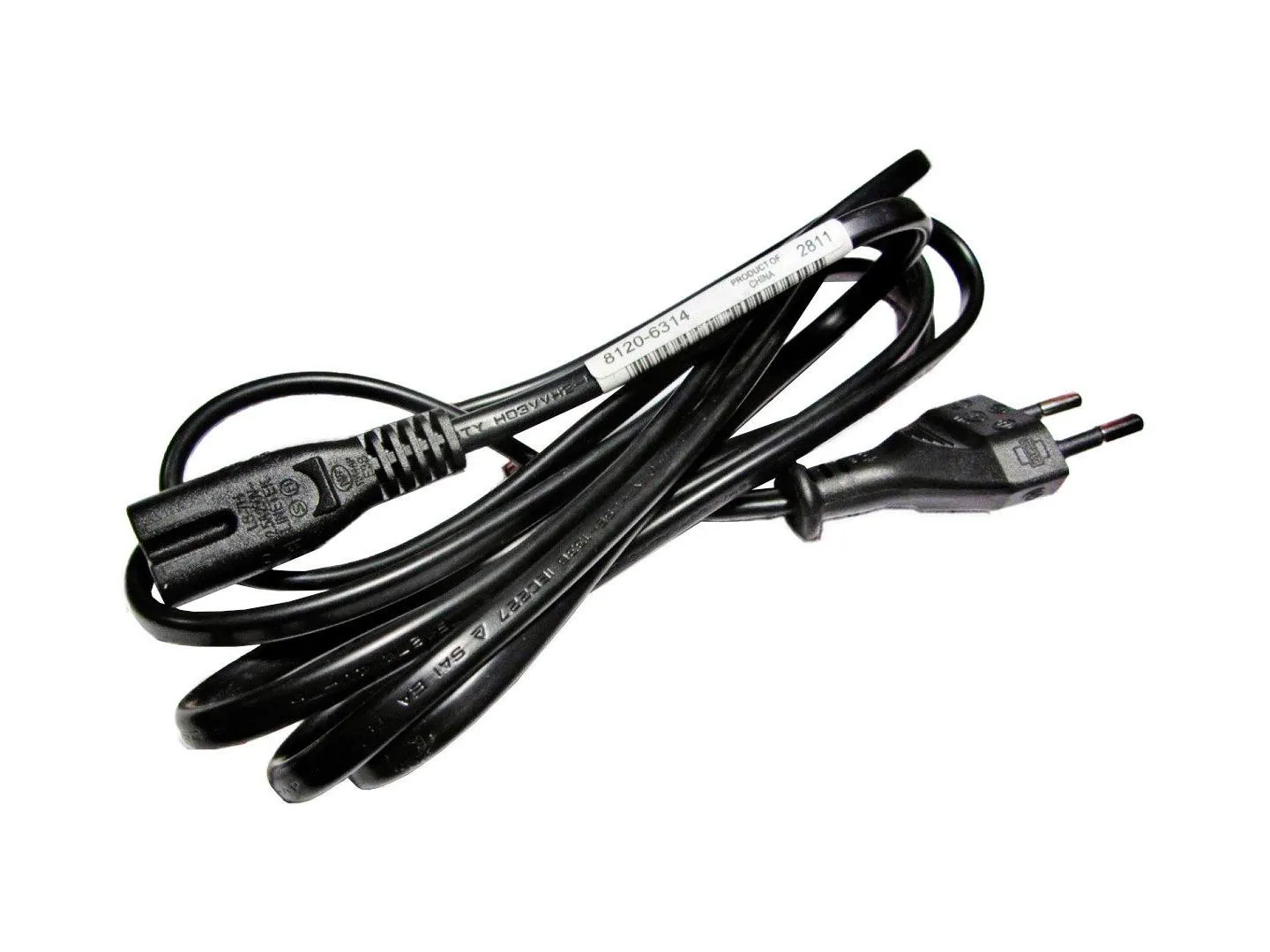 8120-6314 HP 1,8M 6FT 2-PIN POWER CORD