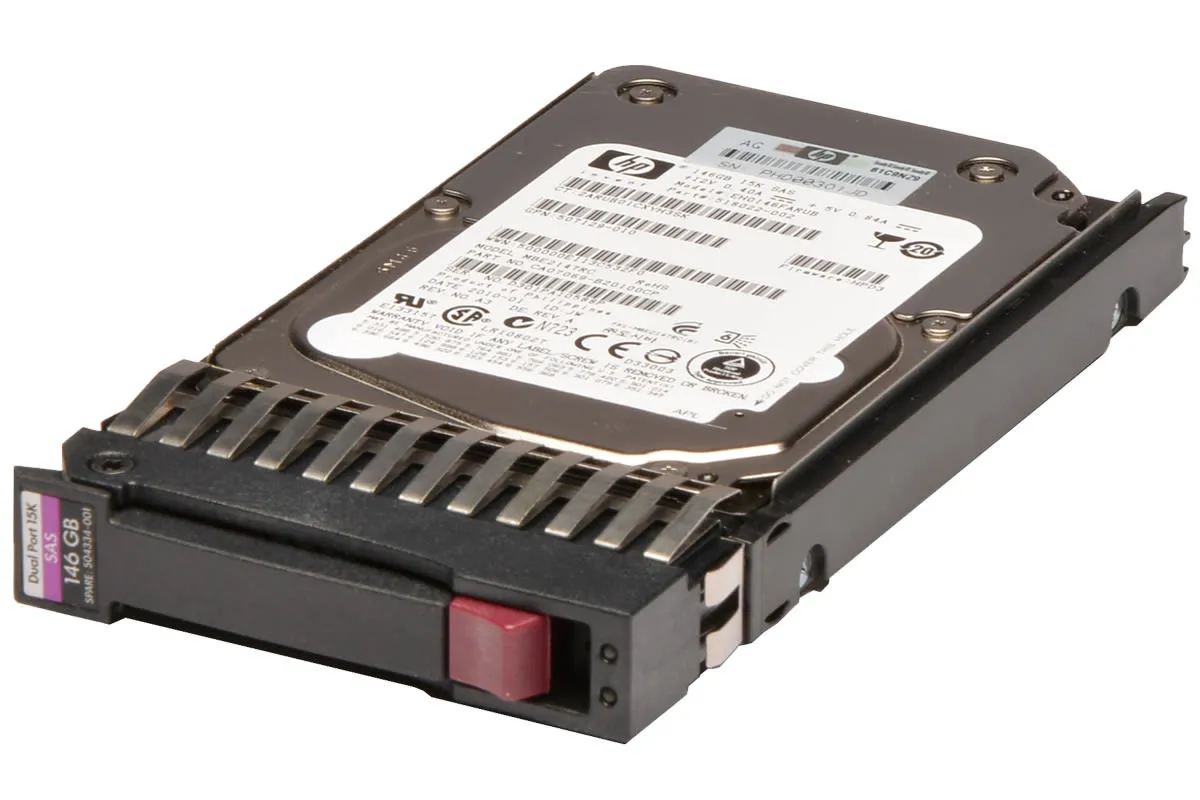 454274-001 HP HP 450GB SAS 3G 15K LFF (3.5in) DP ENT HDD
