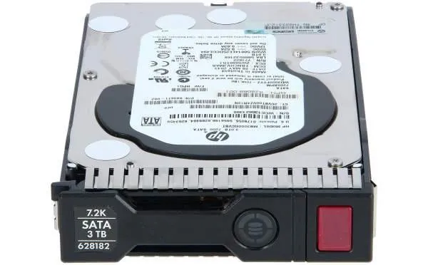614826-001 HP HP 3TB SATA 3G 7.2K LFF (3.5in) HDD