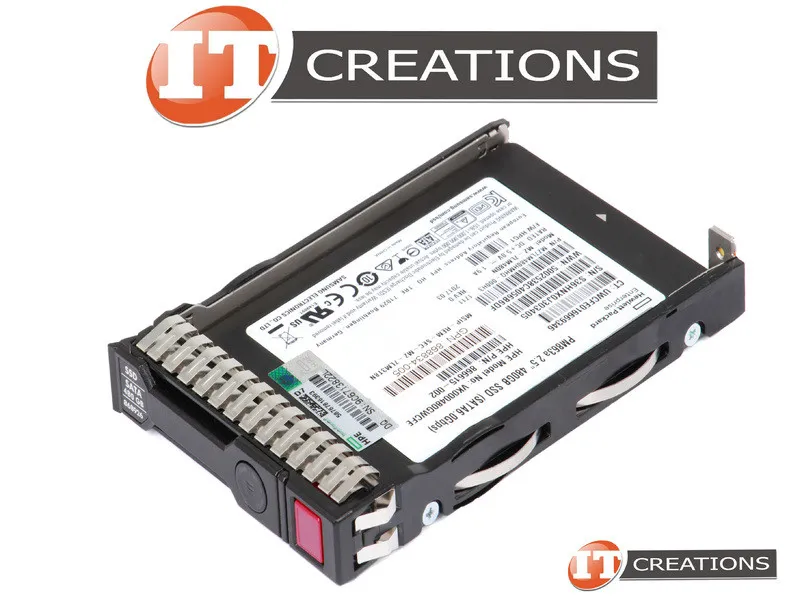 875655-001 HPE 480GB SATA 6G Read Intensive SFF (2.5in) SC SSD