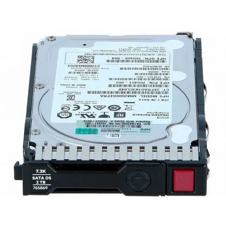 765455-B21 HPE 2TB SATA 6G Midline 7.2K SFF (2.5in) SC HDD