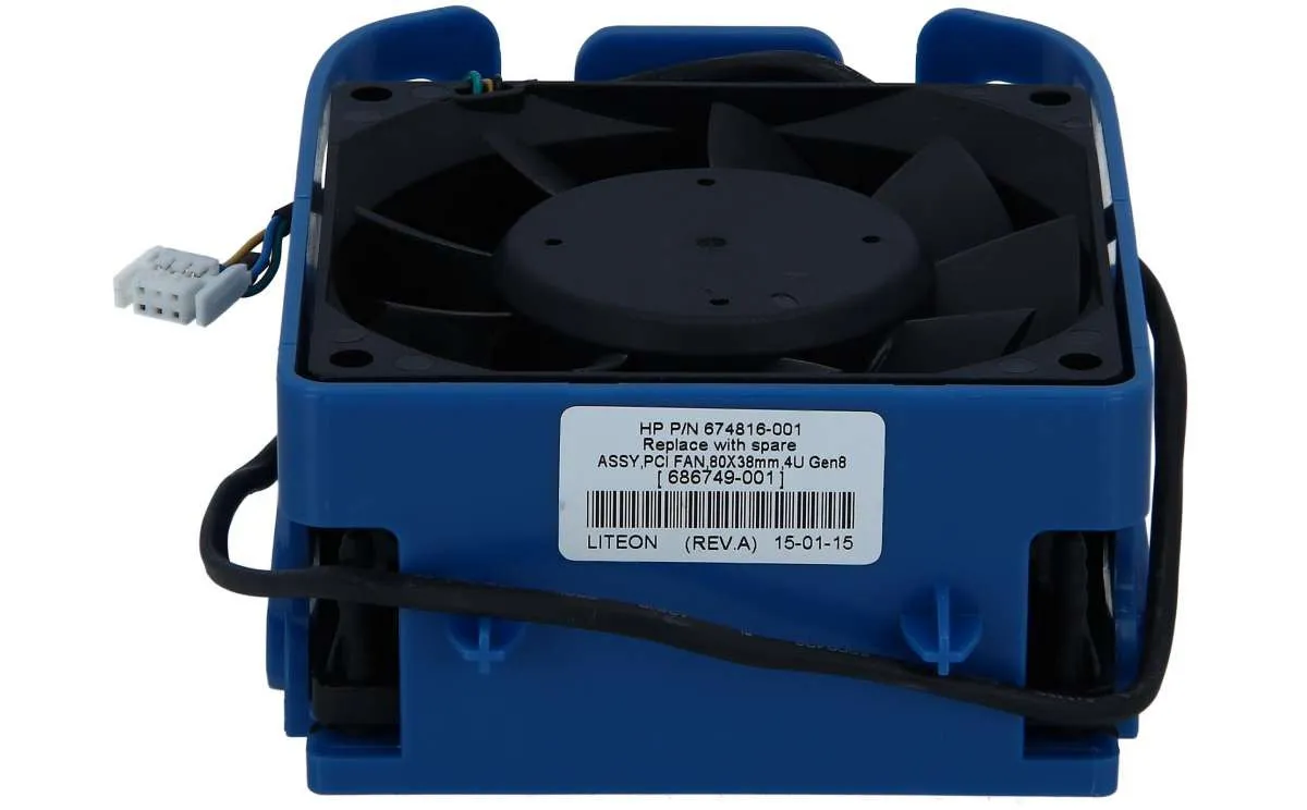 686749-001 HPE ML30 G9 FRONT PCI FAN KIT