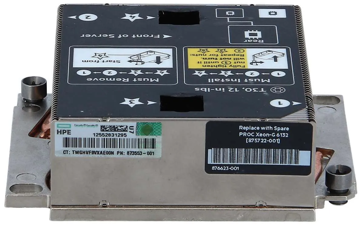 877966-001 HP BL460c Gen10 Heatsink CPU 2