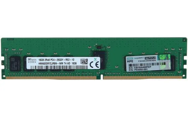 P00922-B21 MICRON 16GB (1*16GB) 2RX8 PC4-23400Y-R DDR4-2933MHZ RDIMM