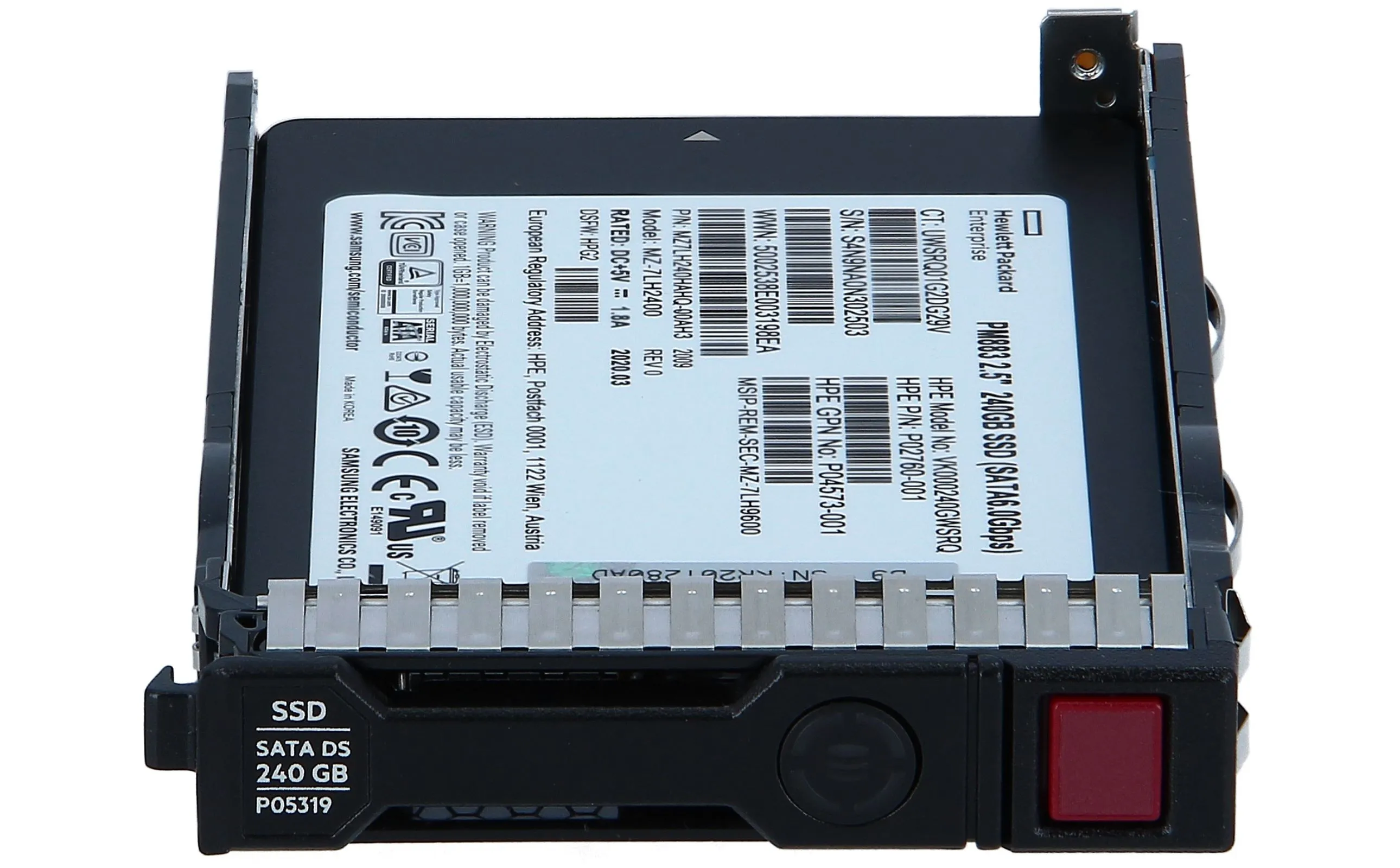 P04556-B21-NL HP 240GB 6G 2,5INCH RI SATA SSD - NO LABEL