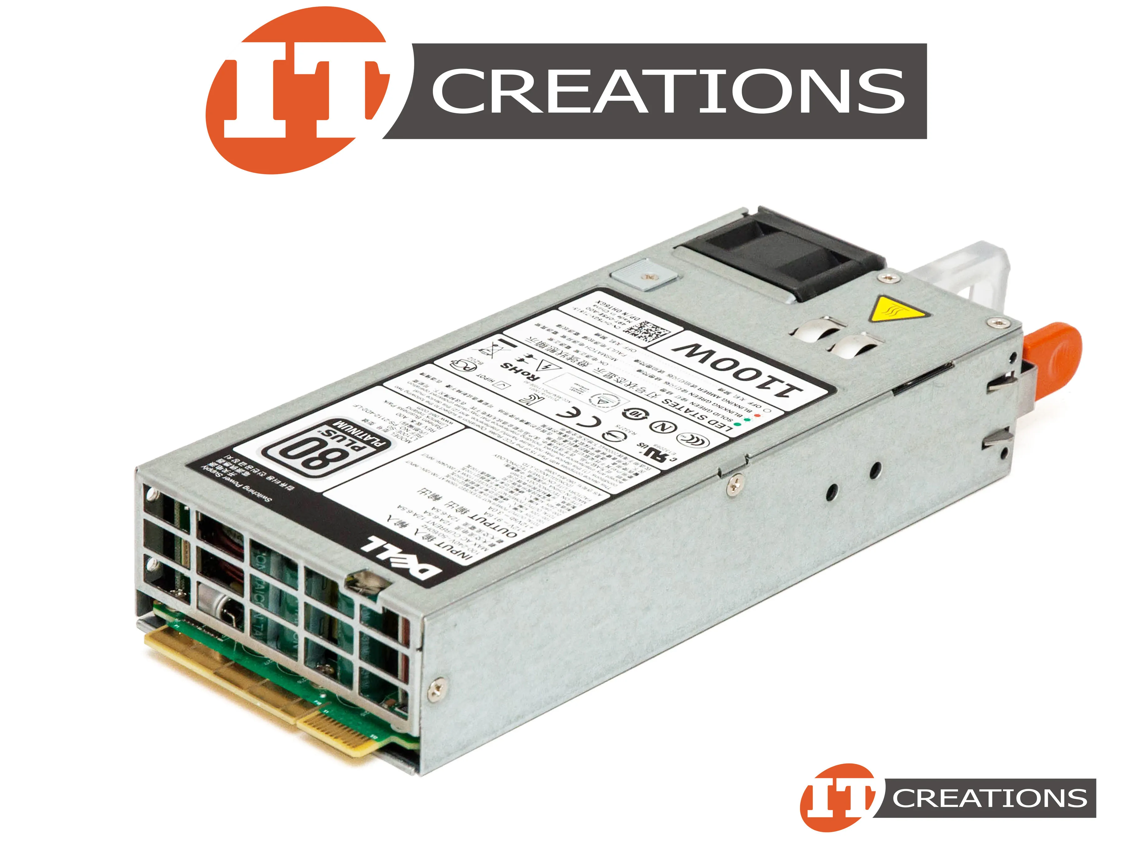 HT6GX DELL POWEREDGE R620/720XD/820 T620 1100W 80+ PLATINUM PSU