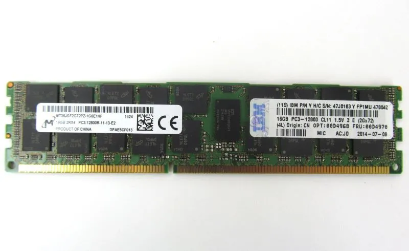 IBM 00D4968 16GB (2Rx4. 1.5V) PC3