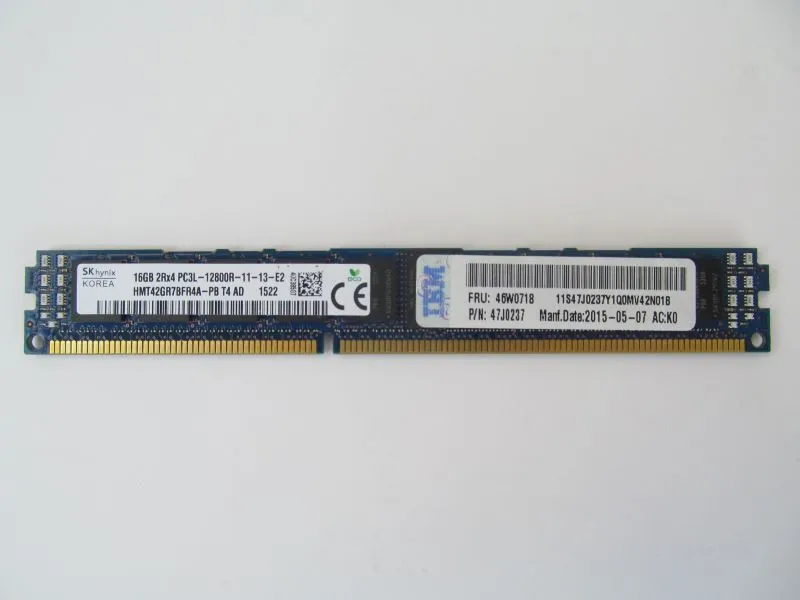IBM 46W0716 16GB (1x16GB. 2Rx4. 1.35V) PC3