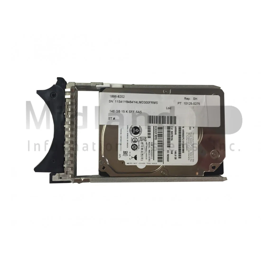 1886 146.8GB 15K RPM SAS Disk Drive SFF 2.5 (AIX)