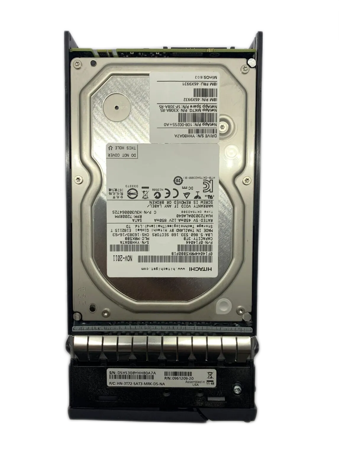 HD HITACHI 3TB SATA 7.2KRPM 3.5 NETAPP X308A-R5 46X9931