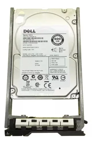 HD DELL 600GB 10K SAS 6GBS 2.5 7YX58 ST600MM0006