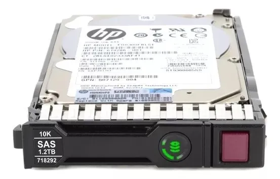 HD HP 1.2TB 718292-001 6G 10K SAS V2 2.5 718162-B21 