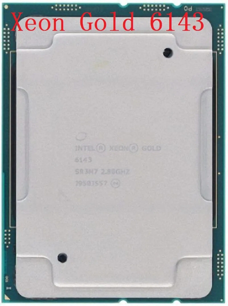 GOLD 6143 Intel Xeon-Gold 6143 (2.8GHz/4.00GHz 16-core 205W) Processor