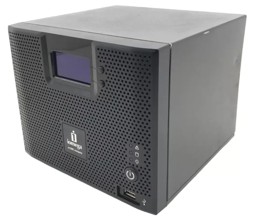 NAS Iomega IX4-200D: 2x Discos 8 Tera 3x USB 2x RJ45 Giga