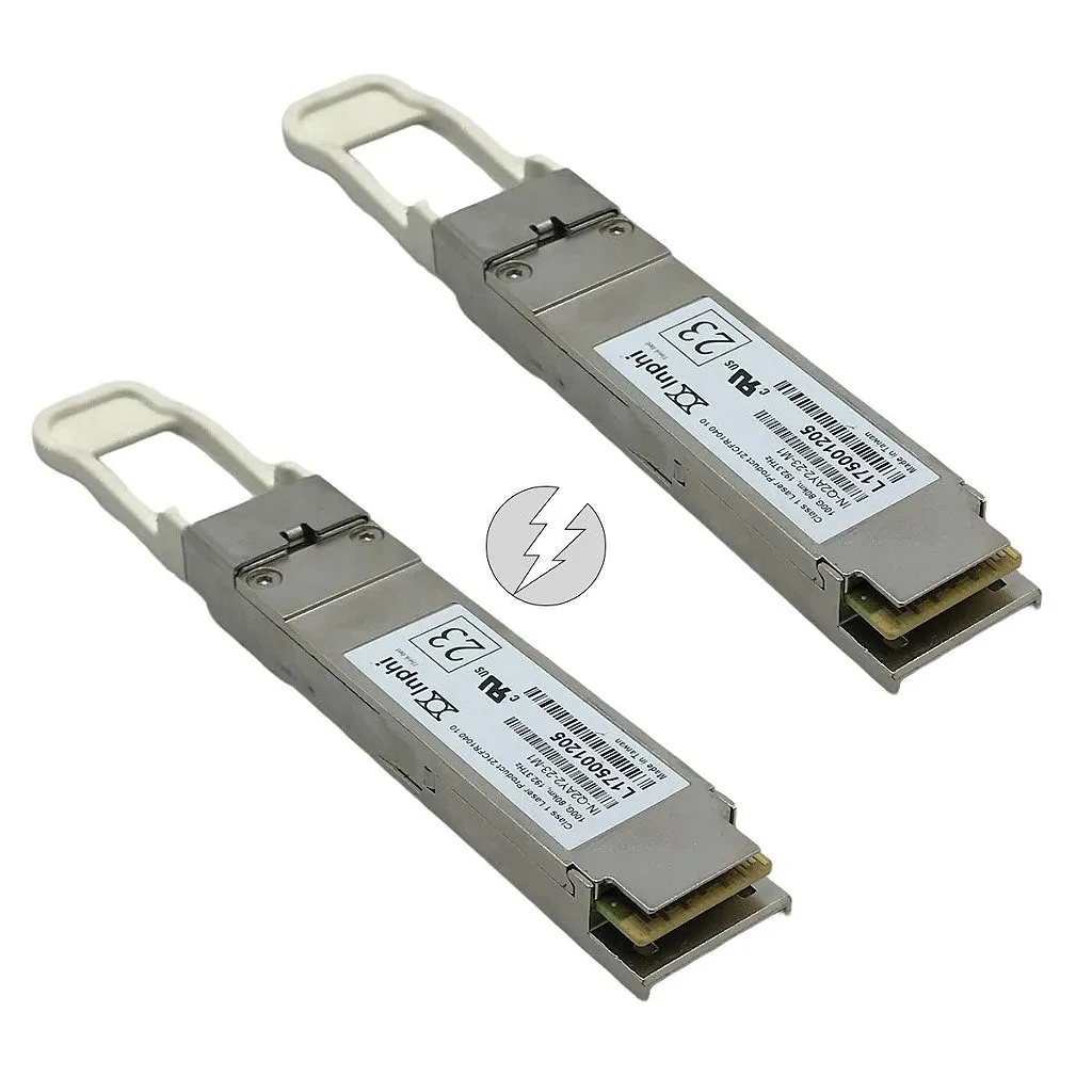 KIT 2x Transceptor Inphi IN-Q2AY2-23-M1 100G-QSFP28 100G 80Km 192.3Thz 21CFR1040.10