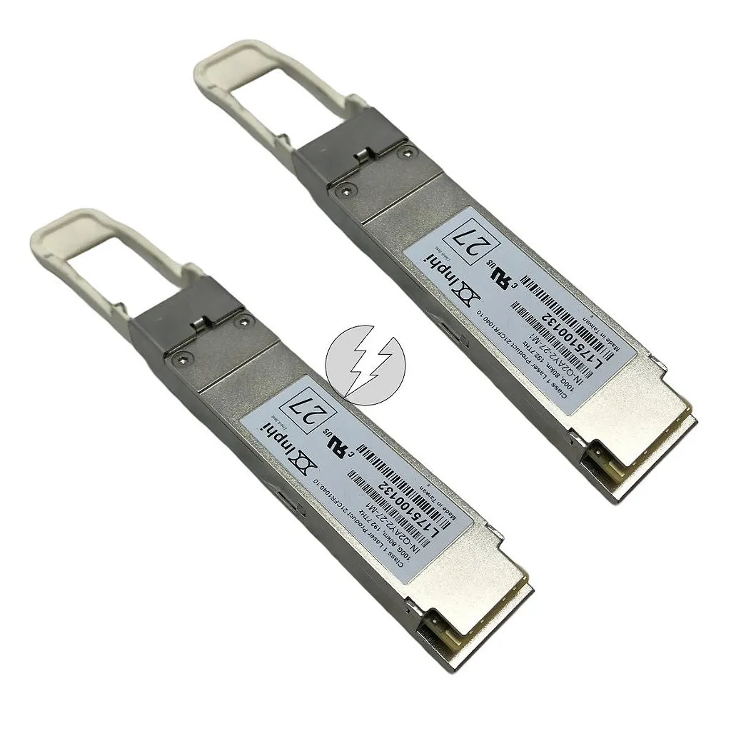 KIT 2x Transceptor Inphi IN-Q2AY2-27-M1 100G-QSFP28 100G 80 Km 192.7Thz 21CFR1040.10