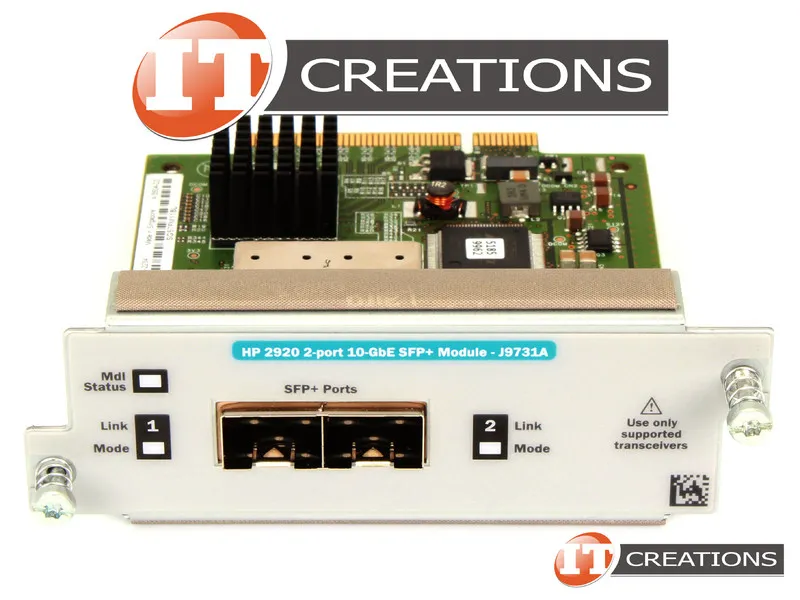 J9731A HP PROCURVE 2920 2-PORT 10GB ETHERNET SFP+ MODULE