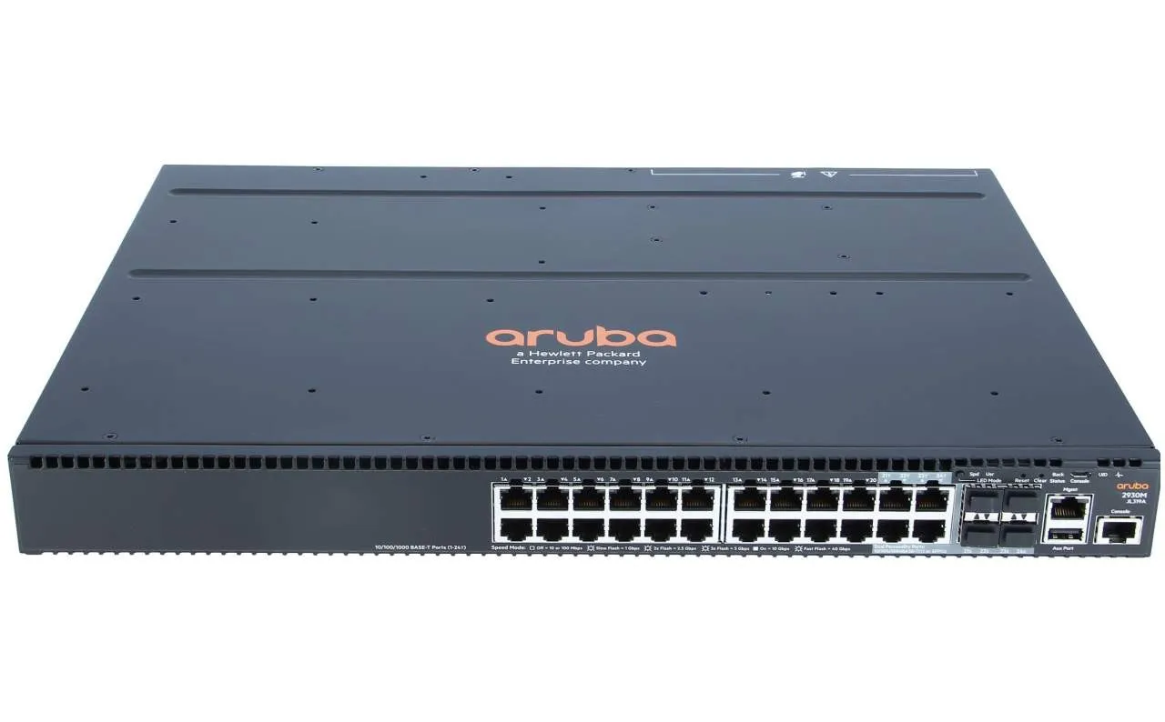 JL319A ARUBA 2930M 24G 1-SLOT MANAGED L3 GIGABIT ETHERNET