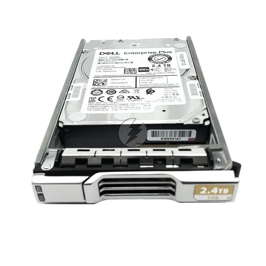 Kit HD Dell Entp+ ST2400MM0149 2,4TB, SAS, 10K + Gaveta