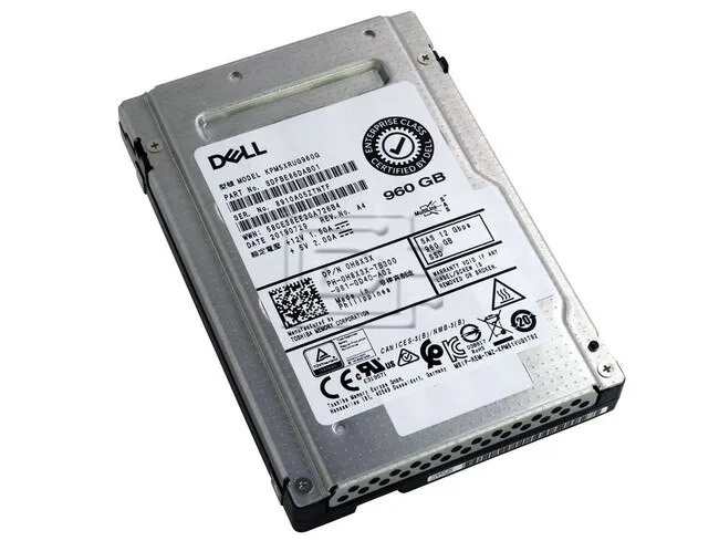 H8X3X DELL 960GB 12G 2.5INCH RI SAS SSD