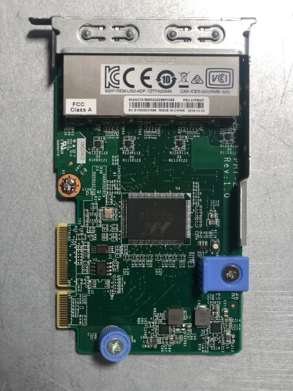 01PE407 LENOVO THINKSYSTEM 1GB 4-PORT RJ45 LOM ADAPTER