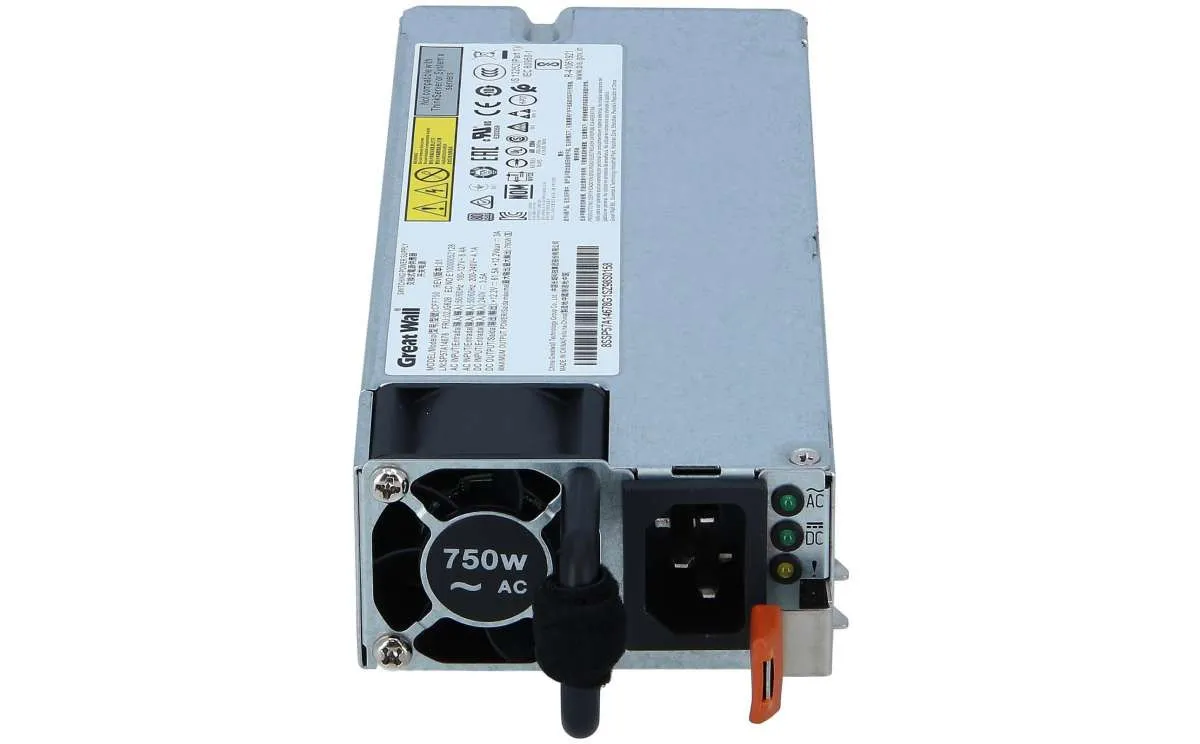 01GV266 Lenovo ThinkSystem 750W (230/115V) Platinum Hot-Swap Power Supply