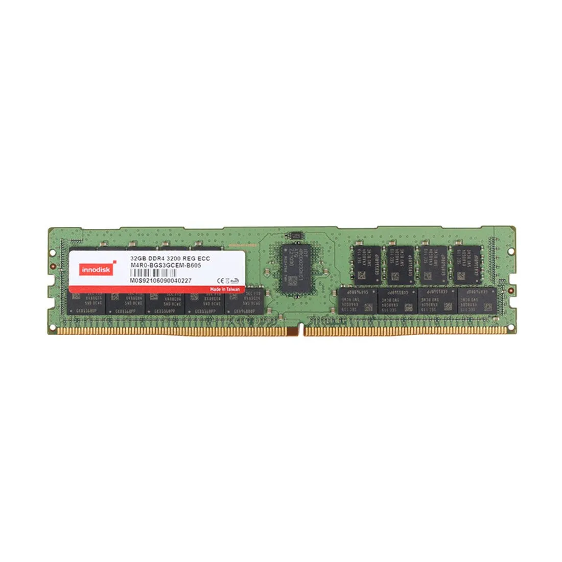 M4R0-BGS3GCEM INNODISK 32GB (1*32GB) 2RX8 PC4-25600AA-R DDR4-3200MHZ RDIMM