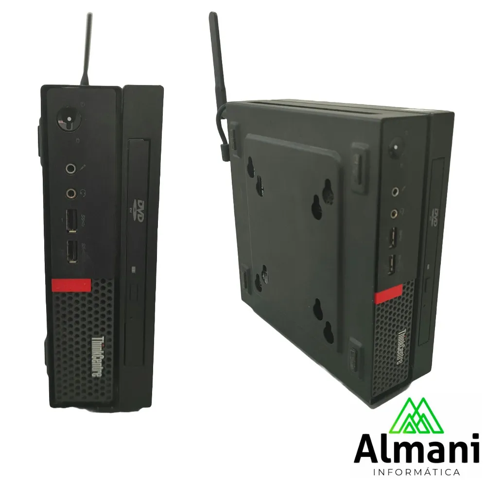 DESKTOP LENOVO THINKCENTRE M910Q CORE I5 7500T HD 1 TB 8 GB RAM - WIN10 PRO - MICRO