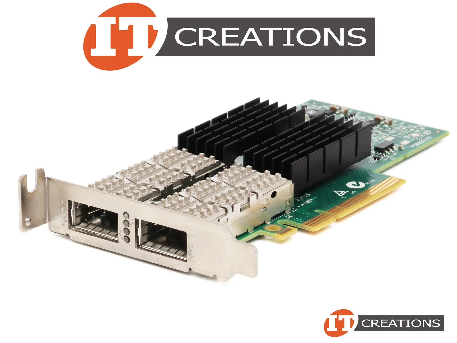 MCX354A-FCBT HP Mellanox ConnectX-3 40/56GbE PCIe3.0 x8 8GT/s Dual-Port QSFP Adapter