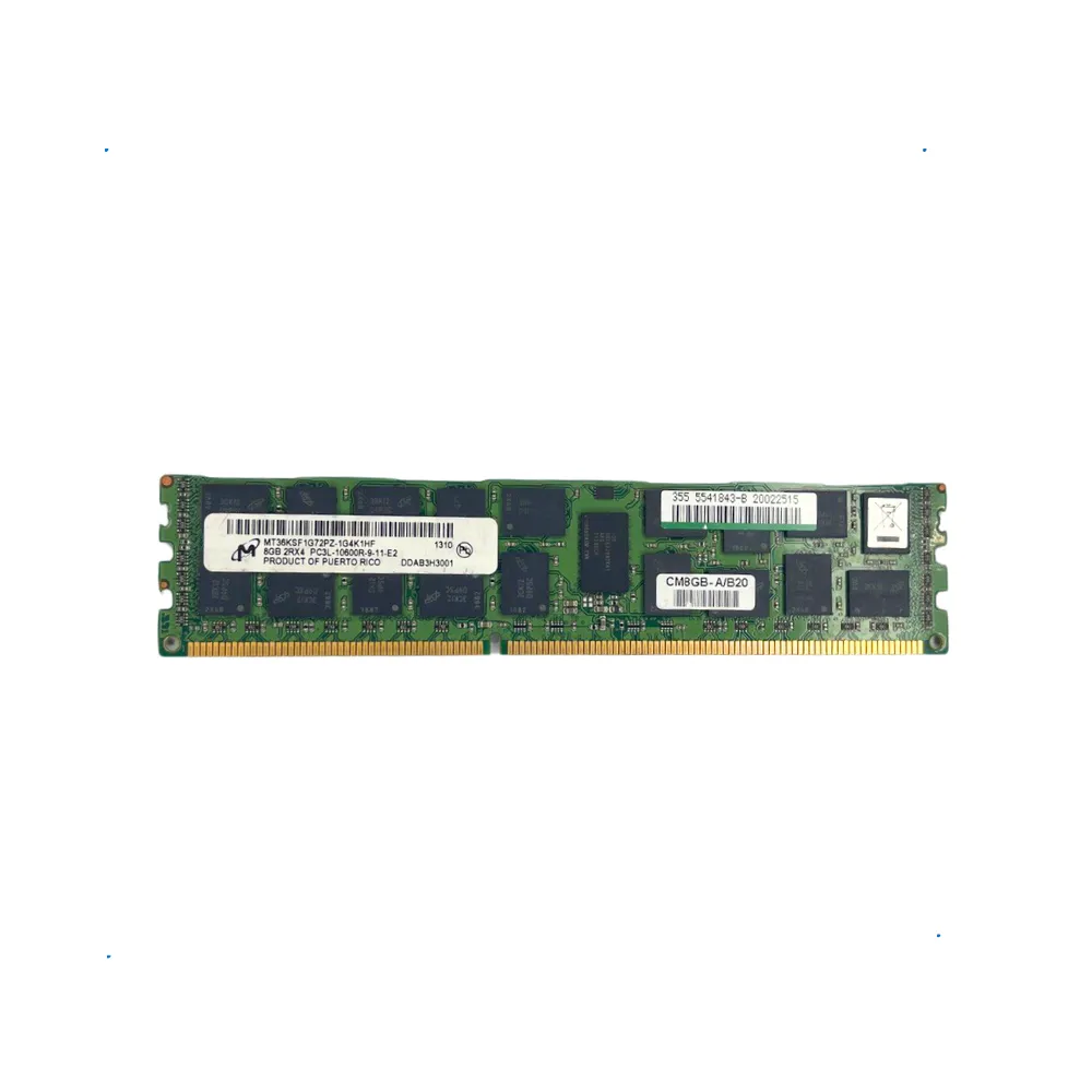 Memória Micron PC3L 10600R 8Gb 2Rx4 - MT36KSF1G72PZ-1G4K1HF